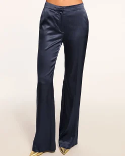 Ramy Brook Marvia Stretch Silk Pant Clearance
