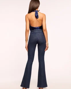 Ramy Brook Mase High-Rise Flare Jean Mediumwash Discount