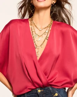 Ramy Brook Mckinley V-Neck Bodysuit Fashion