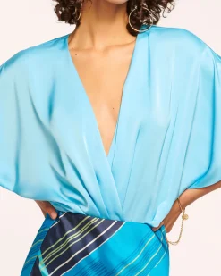 Ramy Brook Mckinley V-Neck Bodysuit Fashion