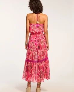 Ramy Brook Miranda Coverup Dress Pinkfloral Fashion