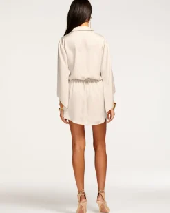 Ramy Brook Penny Bell Sleeve Mini Dress Clearance
