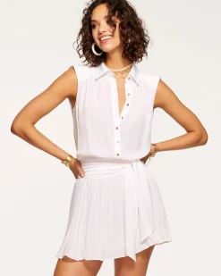 Ramy Brook Peyton Button Down Mini Dress Sale