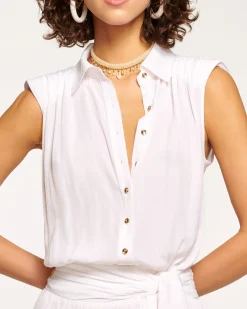 Ramy Brook Peyton Button Down Mini Dress Sale