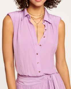 Ramy Brook Peyton Button Down Mini Dress Sale
