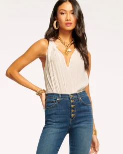 Ramy Brook Piper V-Neck Tank Top Sale