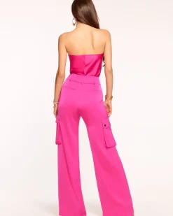 Ramy Brook Rumer Wide Leg Cargo Pant Discount
