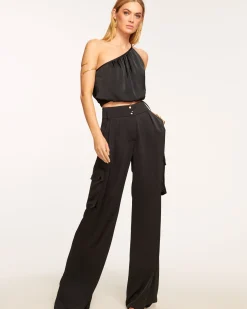 Ramy Brook Rumer Wide Leg Cargo Pant Discount