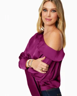Ramy Brook Sammy Off-The-Shoulder Top Clearance