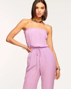 Ramy Brook Selma Strapless Jumpsuit Black Fashion