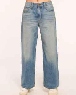 Ramy Brook Shiloh Sneaker Length Jean Lightwash Online