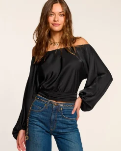 Ramy Brook Sonja Off-The-Shoulder Top Hot