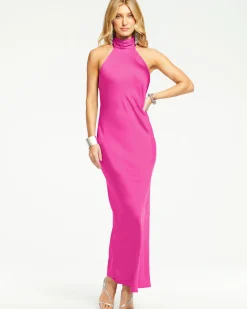 Ramy Brook Tatiana High Neck Gown Best