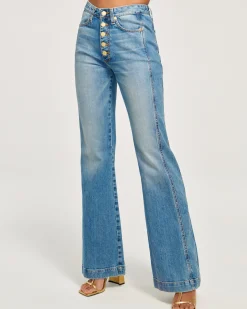 Ramy Brook Tatum Wide Leg Jean Clearance
