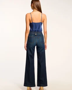 Ramy Brook Theodora Wide Leg Jean New