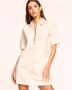 Ramy Brook Tunechi Denim Shirt Dress Clearance
