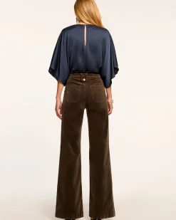 Ramy Brook Velvet Theodora Wide Leg Jean Sale