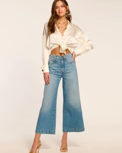 Ramy Brook Wide Leg Cropped Tyra Jean Outlet